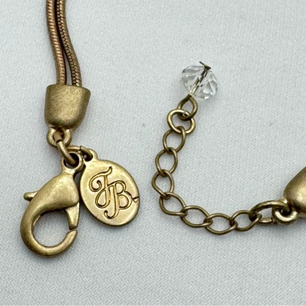 Tommy Bahama Sand Dollar Bracelet Gold Tone Adjustable Resort Timeless